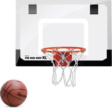SKLZ Pro Mini баскетбольний кошик - ігровий кошик з м'ячем (одиночний, Pro Mini Hoop XL)
