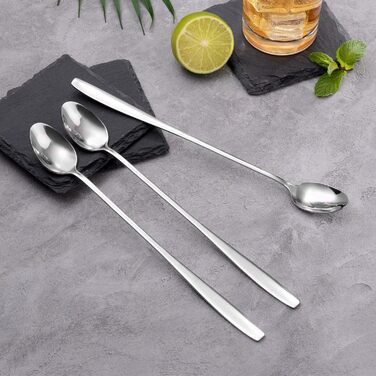 Набір ложок для лате макіато GRÄWE Königstein Silber, нержавіюча сталь, 6 шт.