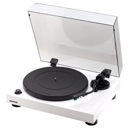 Програвач вінілу Fluance RT81 Elite High Fidelity з картриджем Audio Technica AT95E, чорний (глянцевий). Вбудований фонокоректор, ремінний привід, MDF корпус.