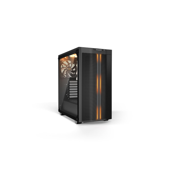 be quiet! Pure Base 500DX Black - корпус ПК з 3 вентиляторами Pure Wings 2, ARGB підсвічуванням, підтримка радіаторів до 360 мм, скло