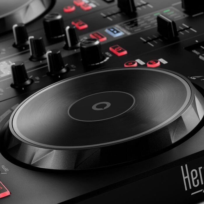 DJ контролер Hercules DJControl Inpulse 300 MK2 – 2 деки, 16 педів, вбудована звукова карта