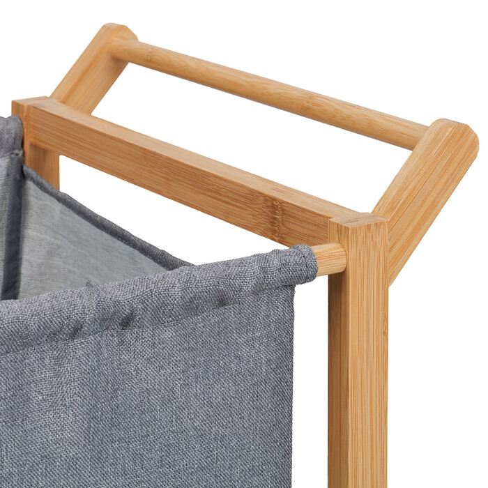 Relaxdays Laundry Basket with Wheels