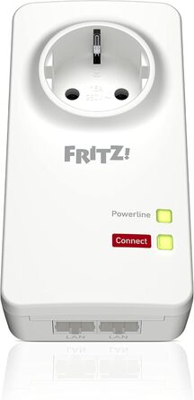 Набір FFRITZ!Powerline 1220: 1200 Мбіт/с, 2x Gigabit LAN, для NAS та HD-Streaming