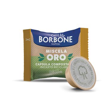 Кава в капсулах Caffè Borbone Don Carlo Gold, сумісні з Lavazza A Modo Mio, 100 шт
