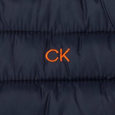 Жилет чоловічий Calvin Klein Hybrid CK Insulate, XXL, темно-синій/помаранчевий