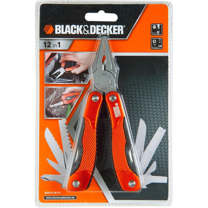 Набір свердлильних коронок Black+Decker Zange BDHT0-28110 для свердління бетону та цегли