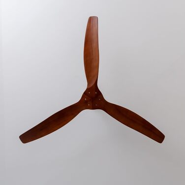 Стеляний вентилятор Cecotec EnergySilence Aero 5270 DarkWood з DC мотором, 132 см, 3 лопаті, керування, таймер, 6 швидкостей, для літа та зими, регульована висота 15 або 25 см, тихий (Білий | Темне дерево, 40W)