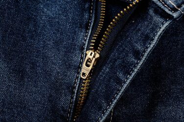 Чоловічі широкі джинси JMIERR Baggy Y2K Denim Streetwear Raw Loose Fit Hip Hop XXL темно-сині