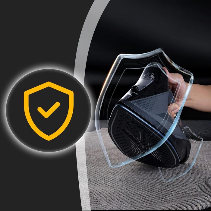 Професійний парогенератор Retoo 2200 Вт з керамічною підошвою, 15-20 г/хв подачею пари, 450 мл резервуар, функціями самоочищення, розпилення, антинакип та стоп-крапель