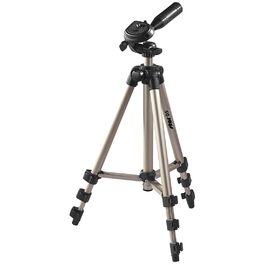 Легкий штатив-трипод Hama Star 05 106-3D з 3-позиційною головкою, регульована висота 36-106 см, колір шампань