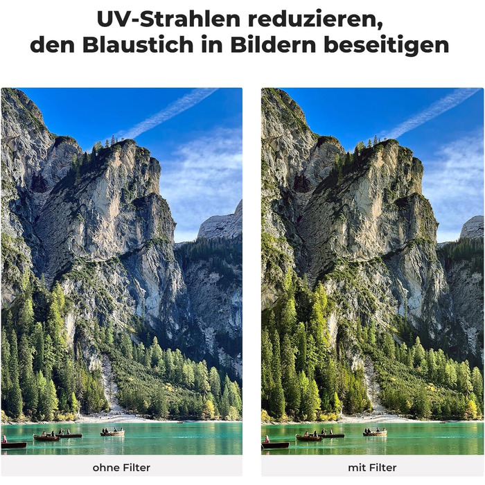 Фільтр UV K&F Concept D-Serie 82mm MCUV Pro Slim - Захист від ультрафіолету