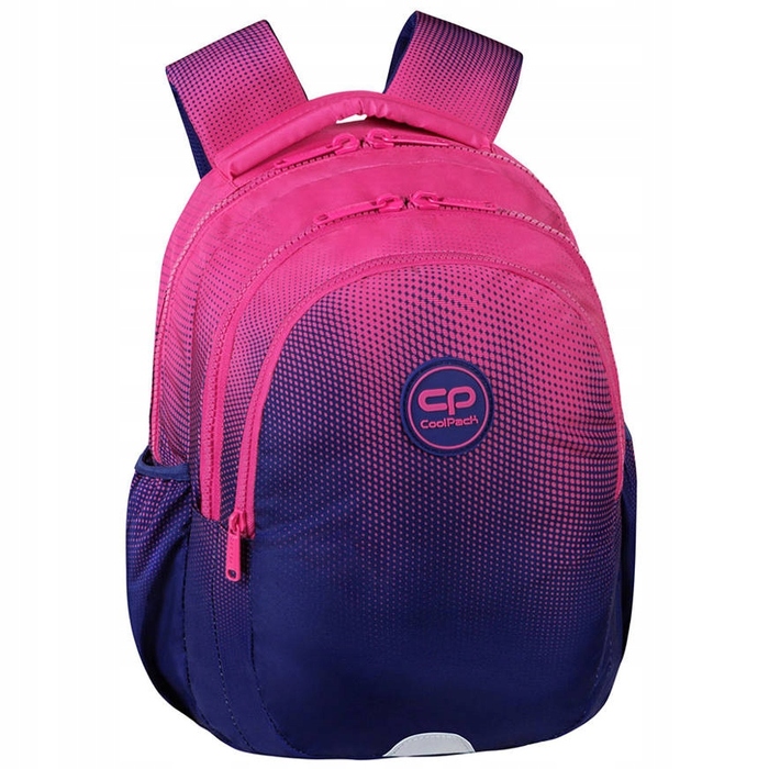 Багатовідсіковий шкільний рюкзак CoolPack, синій/рожевий, 21 л