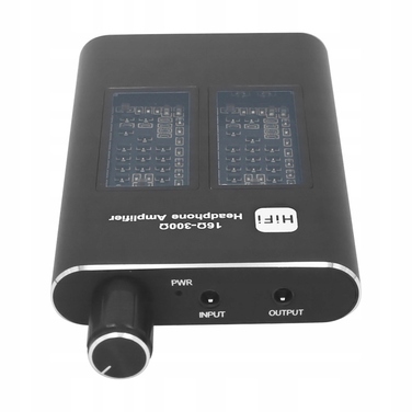 HiFi підсилювач для навушників та ЦАП (DAC), AUX MiniJack 3,5 мм, 16-300 Ом