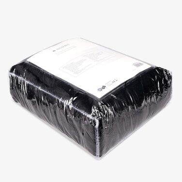 Електрична ковдра Navaris XXL з автовимкненням - тепла ковдра 180x130 см, чорно-сіра, пральна, 180х130 см