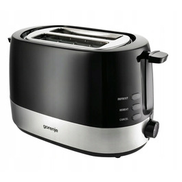 Тостер Gorenje T850BK, чорний, 850 Вт