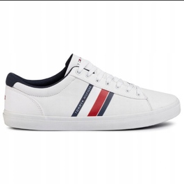 Спортивні кросівки Tommy Hilfiger білі, розмір 44, текстильні, дихаючі, на шнурівці