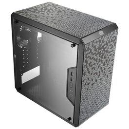 Корпус Cooler Master MasterBox Q300L V2 Mini-Tower mATX з 120 мм вентилятором, склом, USB 3.2 Gen 2x2