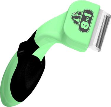 Щітка для вичісування підшерстка DeShedder L - 8 в 1 для великих собак (коротко- та довгошерстих)