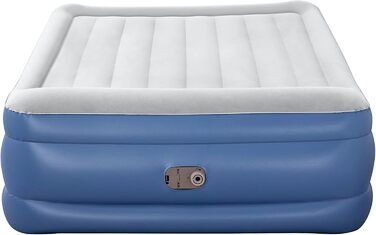 Надувний матрац Bestway Tritech Queen розмір 203x152x56 см з вбудованим насосом