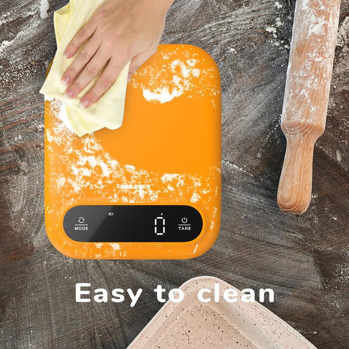 Цифрова кухонна вага GRAM PRES Digitale 11lb/0.01oz - для приготування, випічки та контролю ваги