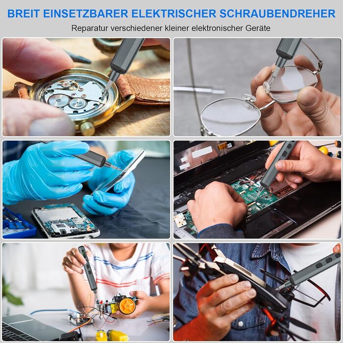 Набір викруток преміум-класу 74 в 1 з магнітними бітами для ремонту iPhone, ноутбуків, окулярів та годинників