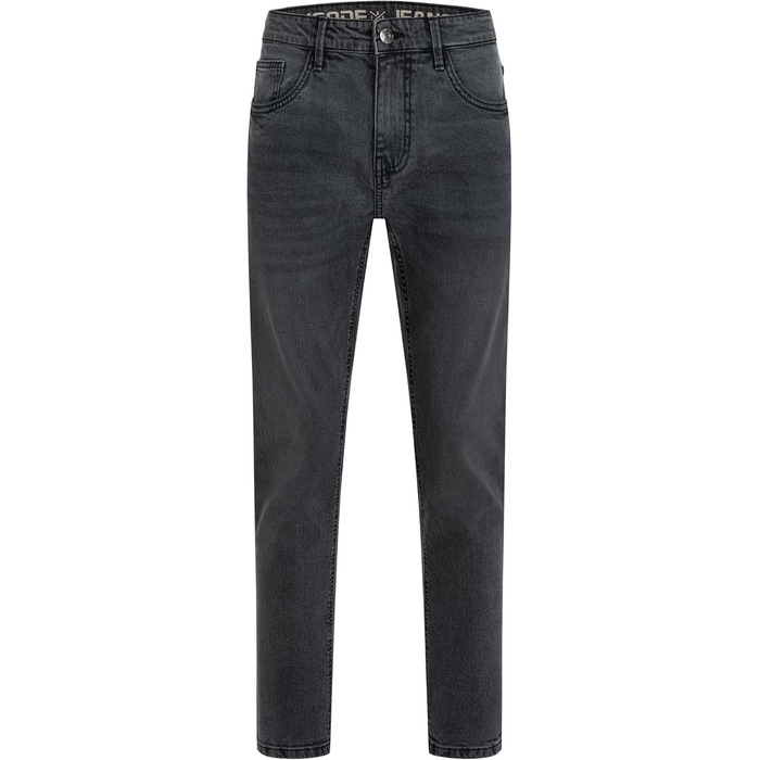 Чоловічі джинси Indicode INSantino з еластичного деніму (99% бавовна), темно-сірі, розмір 32W/32L