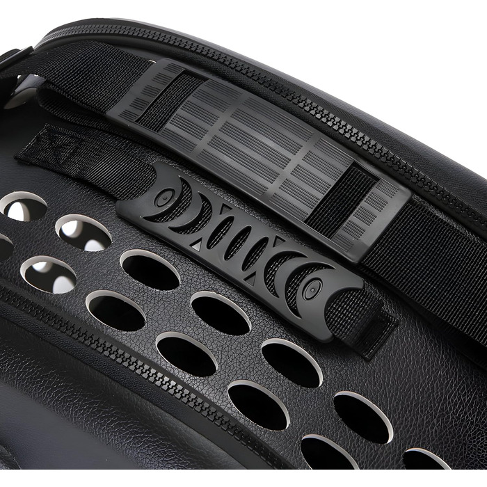 Транспортна переноска для кота/собаки Retoo, чорна, складана, для маленьких тварин (кіт, собака, кролик, цуценя)