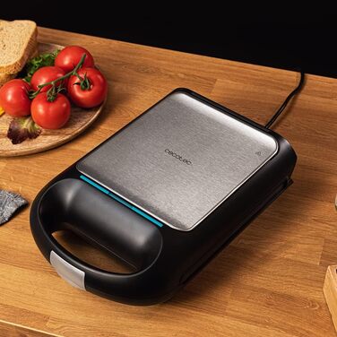 Сендвічниця Cecotec Rock'nToast Family Waffle 1500W з антипригарним покриттям та нержавіючою сталлю