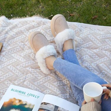 Тапочки жіночі NineCiFun, меморі-піна, теплі, з антиковзкою підошвою, для дому та вулиці, сірі (світло-сірі), 40/41.5 EU, хакі