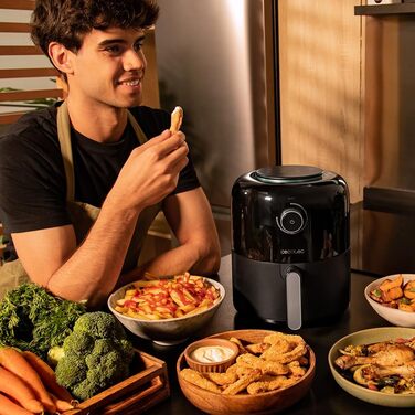 Фритюрниця без олії Cecotec Cecofry Pixel 2500, 2.5 л, 1200 Вт, з таймером та регулюванням температури