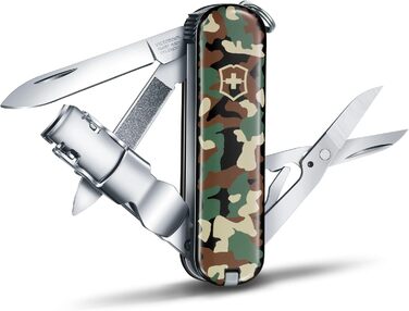 Мультитул Victorinox Nail Clip 580: 8 функцій, манікюр, педикюр, червоний