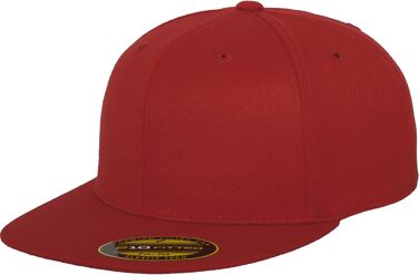 Шапка Flexfit Unisex Premium 210 Fitted (L-XL, Червона) - Оригінальна якість