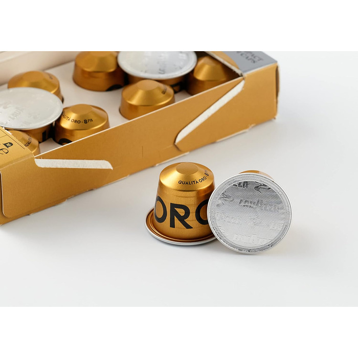 Кава в капсулах Lavazza Qualità Oro Espresso для Nespresso Original, 10 шт. x 2 упаковки (алюміній)