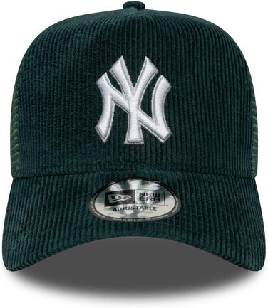 Кепка New Era MLB Trucker Cord з регулюванням, бейсболка Snapback Mesh з логотипом команди New York Yankees