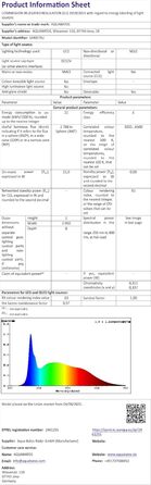 Дзеркало для ванної кімнати AQUABATOS з підсвічуванням 100x70 см LED, антизапар, сенсорне керування, 3 кольори світла, регулювання яскравості