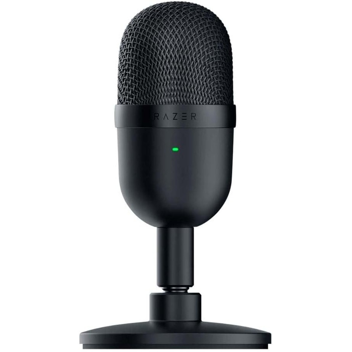 Мікрофон Razer Seiren Mini RZ19-03450100-R3M1 чорний - компактний конденсаторний мікрофон для стрімінгу та подкастів