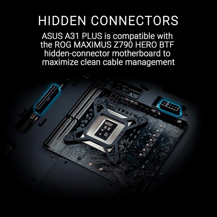 Корпус ПК ASUS A31 PLUS TG ARGB White ATX з RGB підсвічуванням, скляна передня панель, підтримка 360-мм радіаторів та відеокарт до 380 мм, білий колір