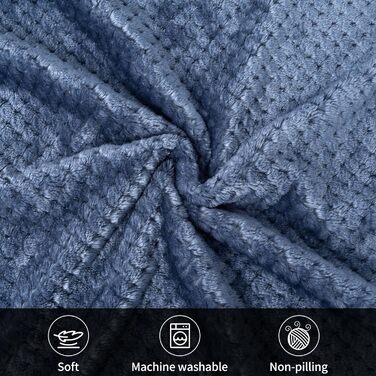 SLSON Деки для собак та котів, м'які, двосторонні, 70x100 см (фіолетовий, чорний, синій)