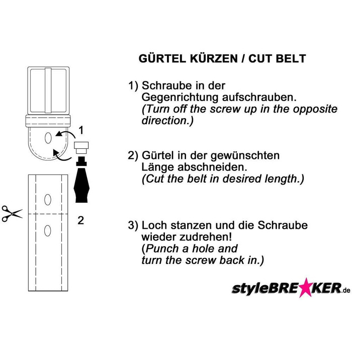 Жіночий ремінь styleBREAKER з заклепками, штучна шкіра, м'ятний колір, регульований (85 см)