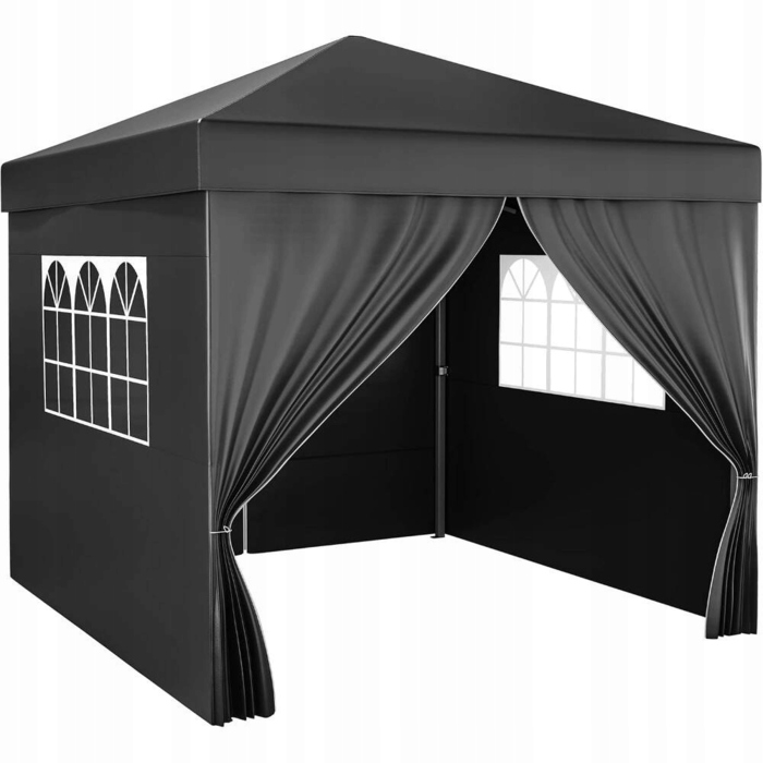 Садова альтанка Holla Garden з 4 стінками, 3 x 3 x 2,5 м