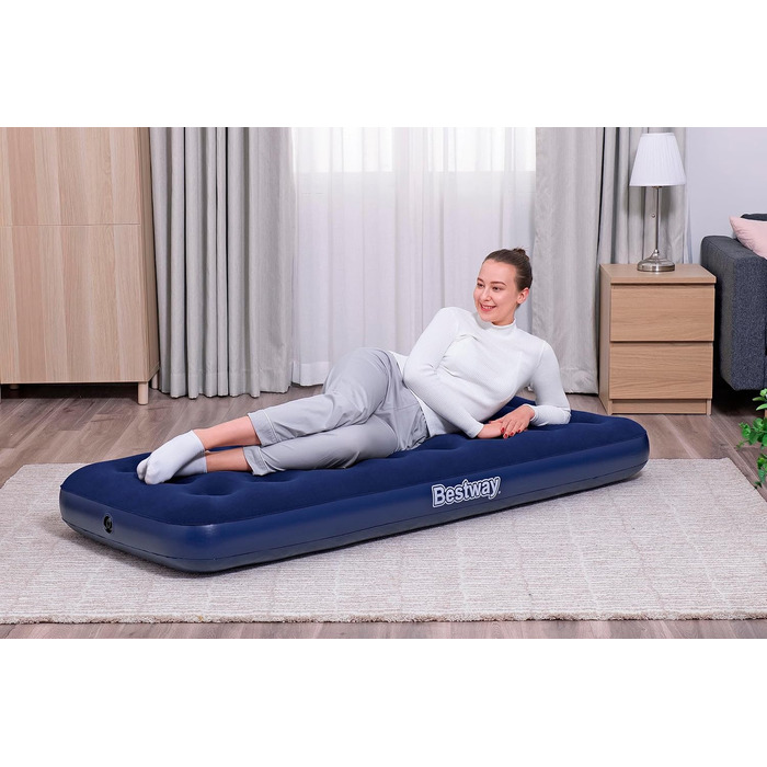 Надувне ліжко Bestway Blue Horizon Single XL/Lo 185 x 76 x 22 см