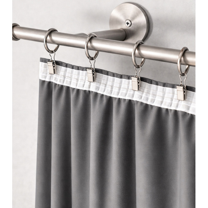 Текстильна штора для ванни NOW-ART, 150 x 180 см