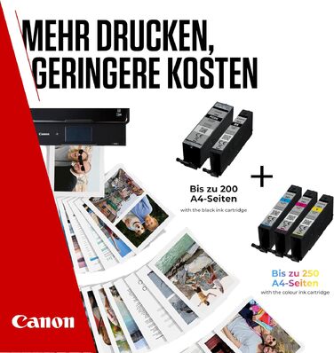 Оригінальний набір чорнильних картриджів Canon PGI-580/CLI-581 Multipack, 5 шт, 2024