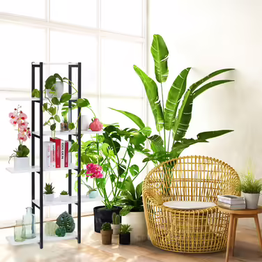 Relaxdays Plant Shelf with 6 Shelves