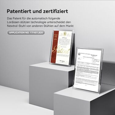 Офісне крісло Newtral NT002 з підніжкою: ергономічне, регульована спинка, підлокітники, чорне. Макс. вага 150 кг