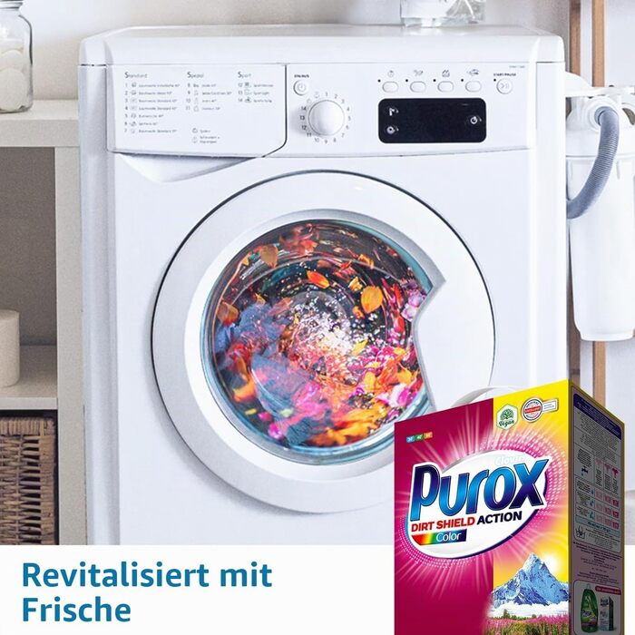 Пральний порошок PUROX для всіх видів тканин (Color), 5 кг, 71 прання