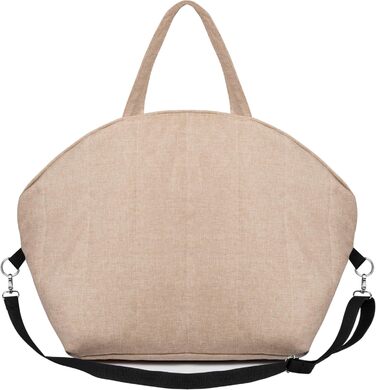 Чохол-переноска для собак та котів Petsen 3в1 – автокрісло, переноска, сумка – ручної роботи в ЄС – миється, з подушкою (Бежевий)