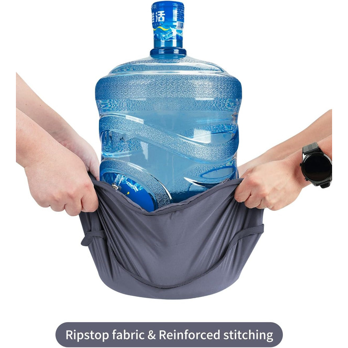 Набір органайзерів для валізи ECOHUB (5 шт.) - кофри, пакувальні куби, органайзери для подорожей (темно-зелений, темно-сірий)