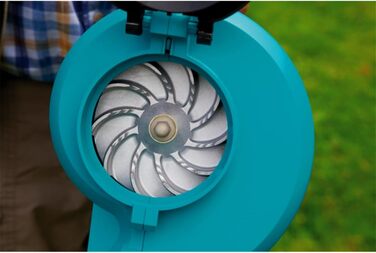 Gardena ErgoJet 3000 Garden Vacuum/Blower: Leaf blower/vacuum with a 3000 W motor output, 170 l/s suction power, 310 km/h blowing speed, with shredder and collection bag, including shoulder strap (9332-20)