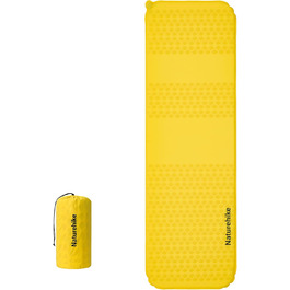 Naturehike Yugu: Саморозкладаний килимок для кемпінгу та трекінгу, 3.5 см, компактний, легкий, жовтий (Xl)